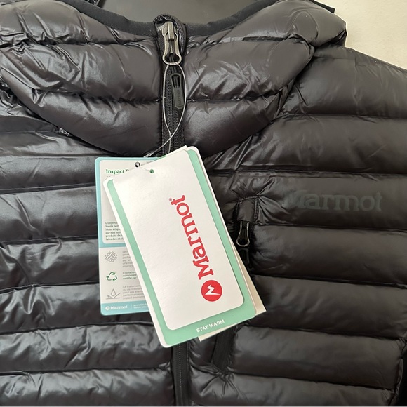 NWTs Marmot Women's Long Avant Featherless Hoody. Black. Sz. Small - Picture 4 of 16